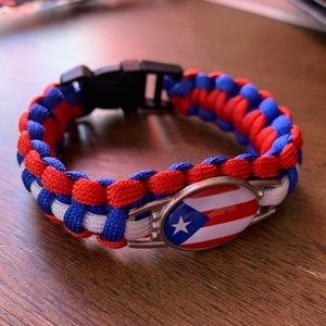 Paracord 🇵🇷 Puerto Rico 🇵🇷 bracelet UNISEX